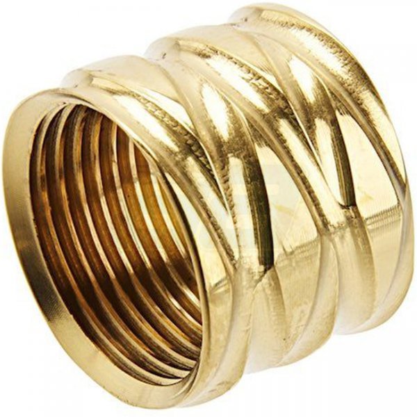 5KU Rhombus Threaded Protector 14mm CCW - Gold