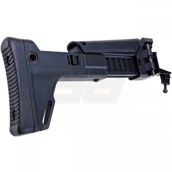 Bow Master Marui AKM GBBR GMF ACR Adjustable Folding Stock - Black