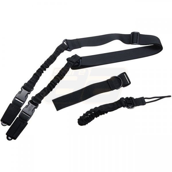 Classic Army M133 / M249 Tactical Three Point Sling - Black