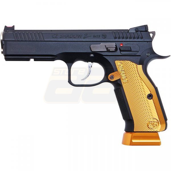 KJ Works CZ Shadow 2 Co2 Blow Back Pistol - Orange