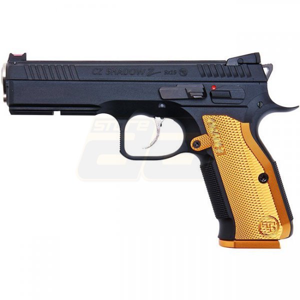 KJ Works CZ Shadow 2 Gas Blow Back Pistol - Orange