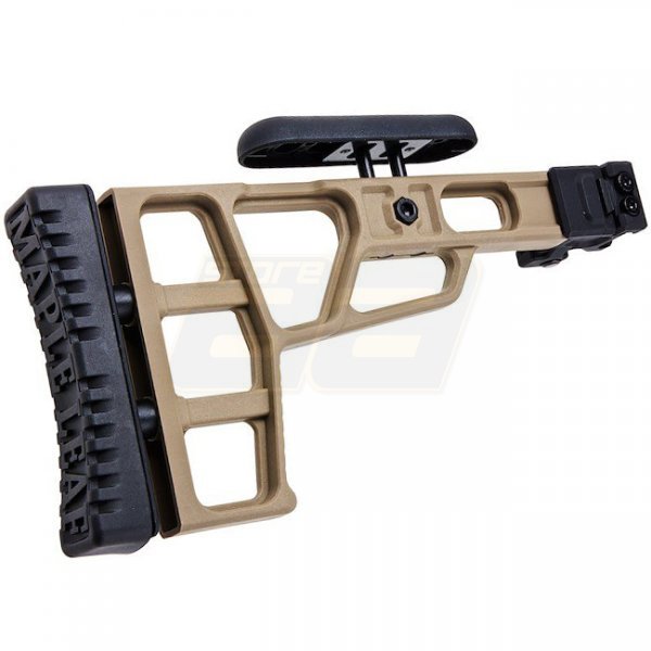 Maple Leaf VSR-10 & MLC-338 MLC-S2 Tactical Folding Stock & Hinge - Dark Earth