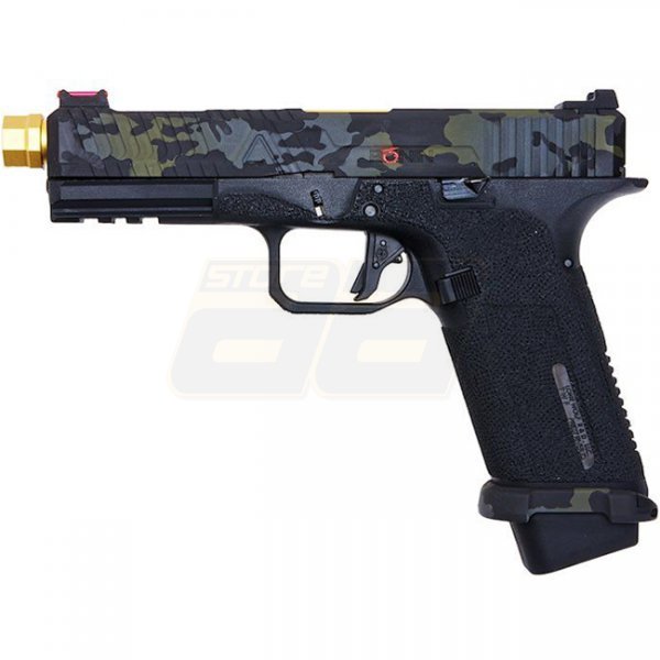 RWA Agency Arms EXA Gas Blow Back Pistol Ronin Gold Mid-Line Barrel Edition