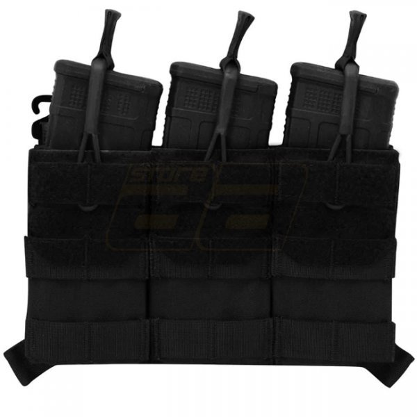 Agilite AG3 Placard Triple Mag Pouch - Black