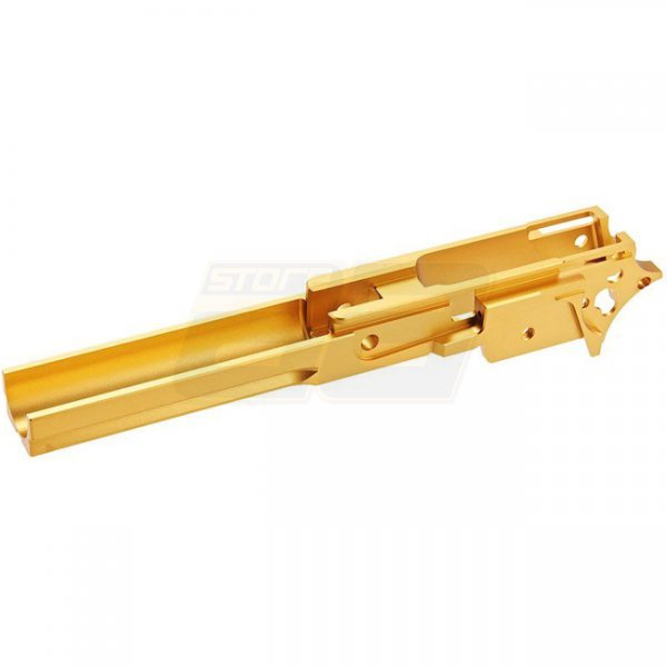 5KU Marui Hi-Capa 4.3 GBB Aluminum Frame Blank Rail Version - Gold