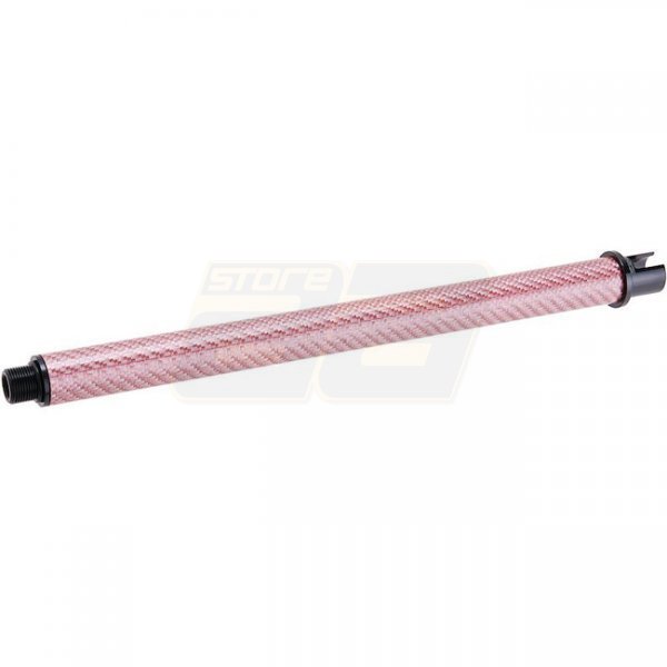 Dr.Black Marui MWS GBBR Outer Barrel Carbon Fiber 10.5 Inch - Pink