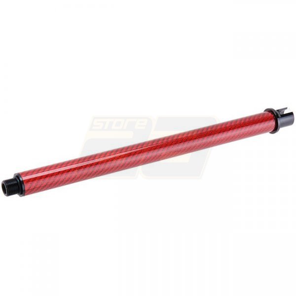 Dr.Black Marui MWS GBBR Outer Barrel Carbon Fiber 10.5 Inch - Red