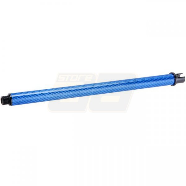 Dr.Black Marui MWS GBBR Outer Barrel Carbon Fiber 12 Inch - Blue