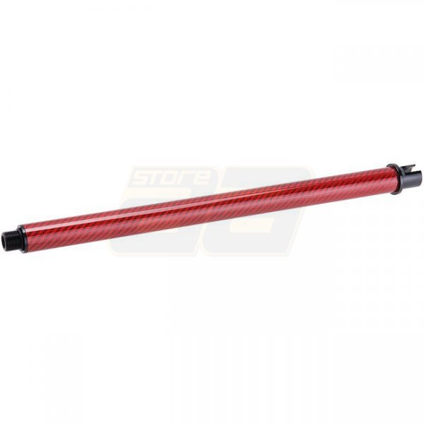 Dr.Black Marui MWS GBBR Outer Barrel Carbon Fiber 12 Inch - Red