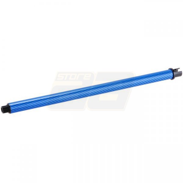 Dr.Black Marui MWS GBBR Outer Barrel Carbon Fiber 14 Inch - Blue