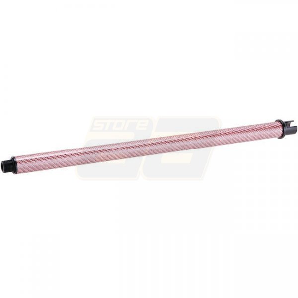 Dr.Black Marui MWS GBBR Outer Barrel Carbon Fiber 14 Inch - Pink