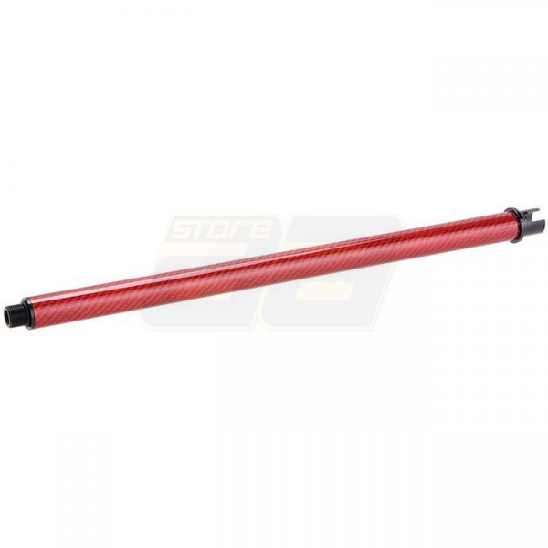 Dr.Black Marui MWS GBBR Outer Barrel Carbon Fiber 14 Inch - Red