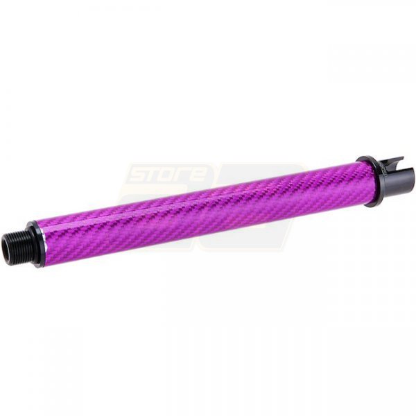 Dr.Black Marui MWS GBBR Outer Barrel Carbon Fiber 7 Inch - Purple