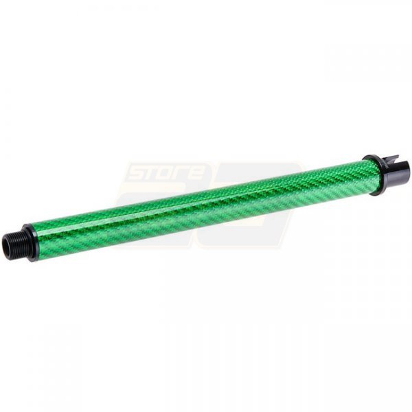 Dr.Black Marui MWS GBBR Outer Barrel Carbon Fiber 9 Inch - Green