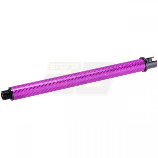 Dr.Black Marui MWS GBBR Outer Barrel Carbon Fiber 9 Inch - Purple