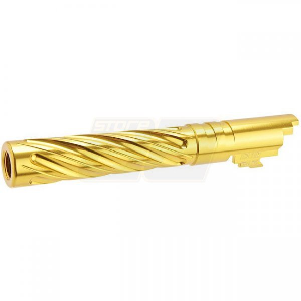 Dr.Black Hi-Capa 5.1 GBB Outer Barrel Type Spiral Storm - Gold