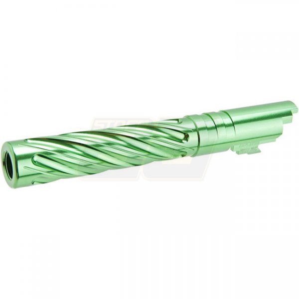 Dr.Black Hi-Capa 5.1 GBB Outer Barrel Type Spiral Storm - Green