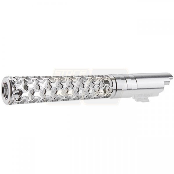Dr.Black Hi-Capa 5.1 GBB Outer Barrel Type Geom - Silver