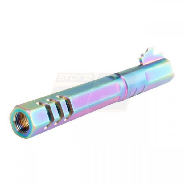 5KU Marui Hi-Capa 5.1 Stainless Steel Outer Barrel M11 CW - Rainbow