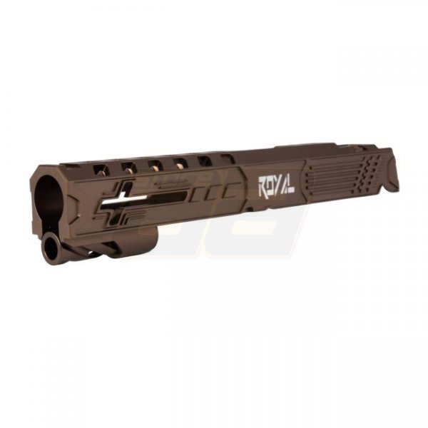 Dr.Black Marui Hi-Capa 5.1 GBB Royal Slide Aluminum - Tan