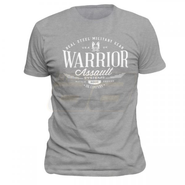 Warrior Vintage T-Shirt - Heather Grey - S