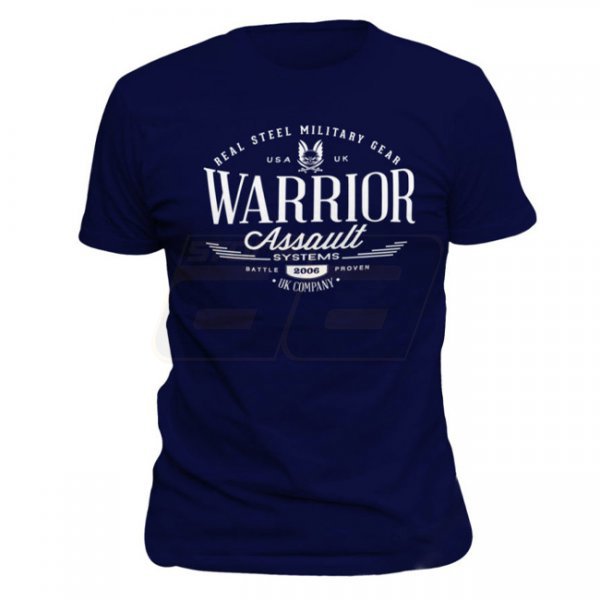 Warrior Vintage T-Shirt - Navy - S