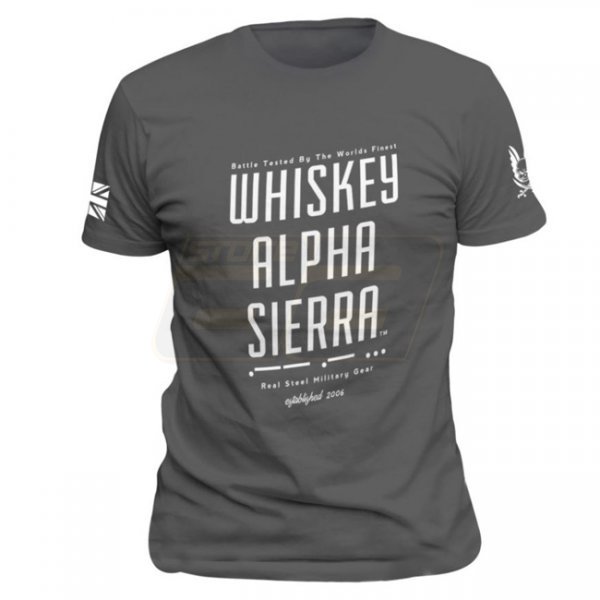 Warrior Whiskey Alpha Sierra WAS T-Shirt - White - S