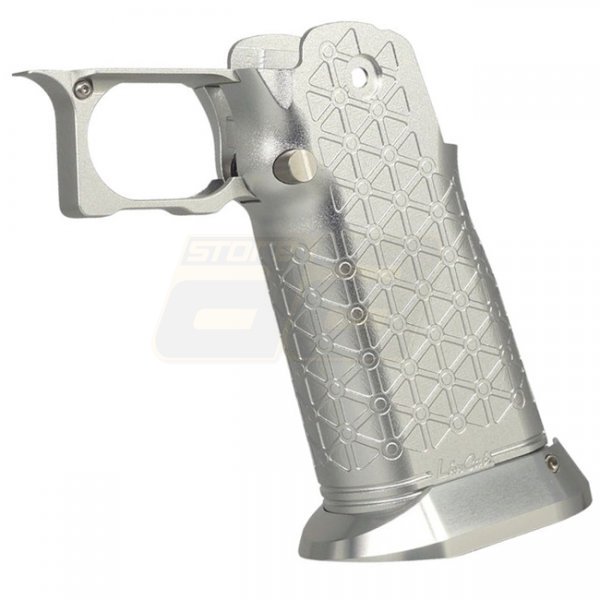 5KU Marui Hi-Capa GBB CNC Aluminum Grip Type 8 - Silver