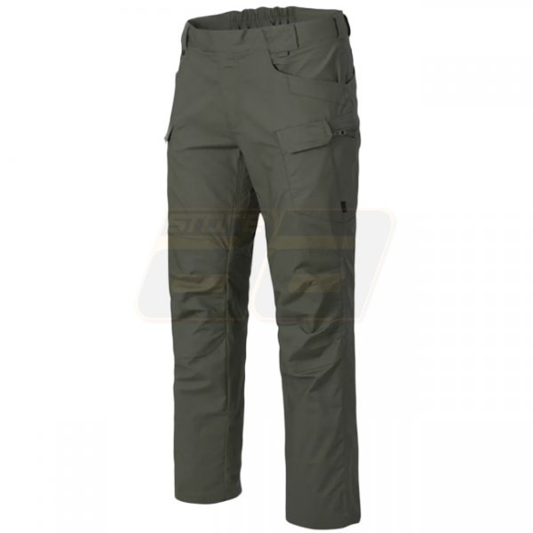 Helikon-Tex Urban Tactical Pants - PolyCotton Stretch Ripstop - Taiga Green - M - Short