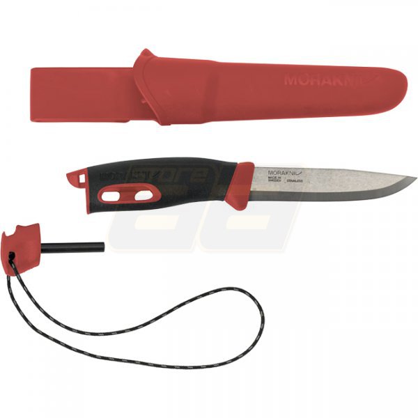 Morakniv Companion Spark Emergency (S) - Burnt Orange / Red