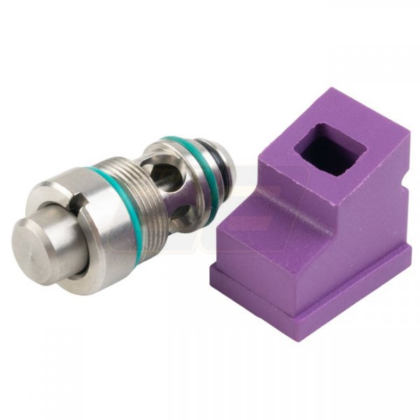 T8 Marui Hi-Capa Magazine GBB Output Valve & 70 Degree Gas Route Seal / Gasket Stainless Steel