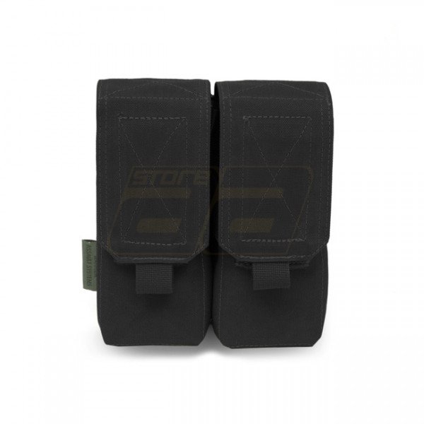 Warrior Double M4 Magazine Pouch - Black