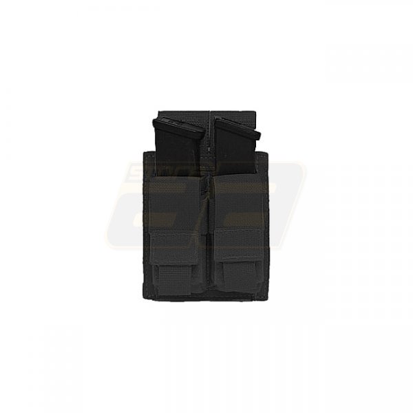 Warrior Double 9mm Pistol Magazine Pouch - Black