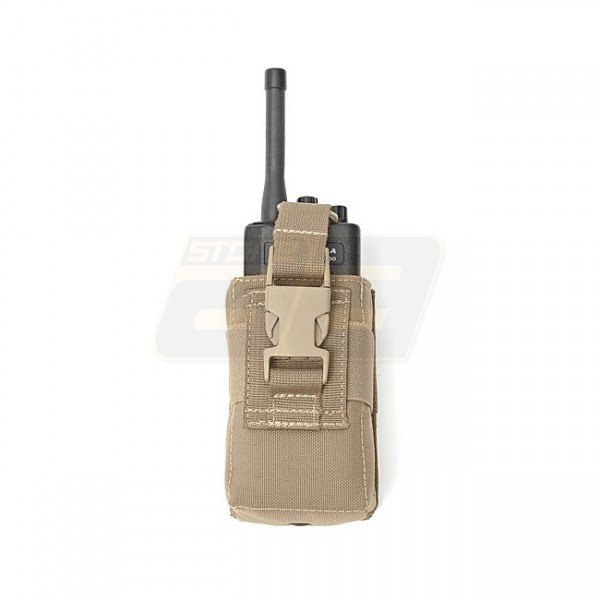 Warrior Adjustable Radio Pouch - Coyote