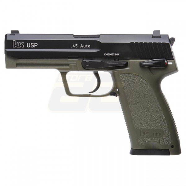 KWA H&K USP.45 Metal Slide GBB - Olive