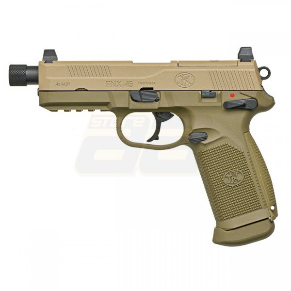 VFC FNX-45 Tactical Gas Blowback Pistol - Tan