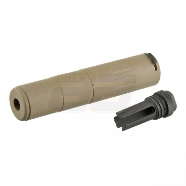 AAC M4-2000 Deluxe Silencer & Flashhider - Dark Earth