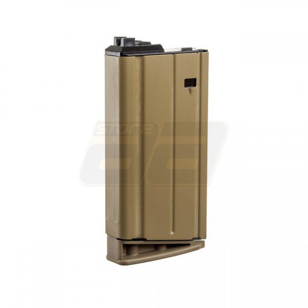 WE SCAR-H 20BBs Gas Blow Back Rifle Magazine - Tan