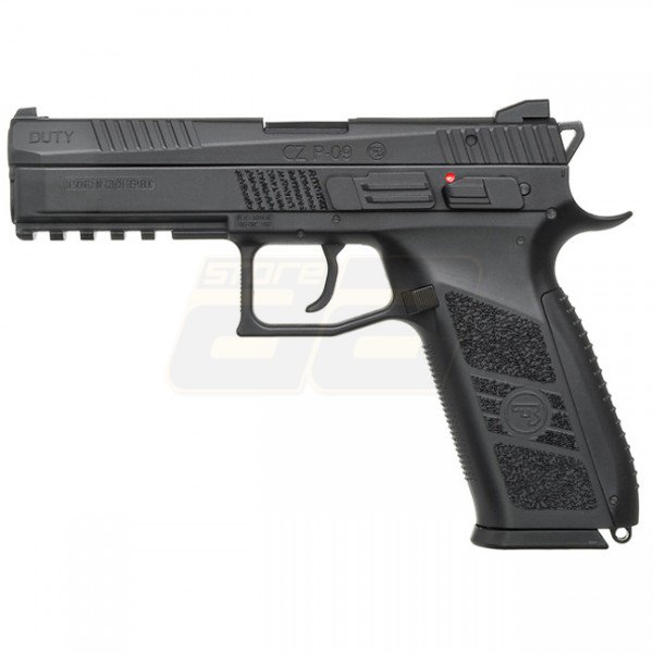 KJ Works CZ P-09 Co2 Blowback Pistol - Black