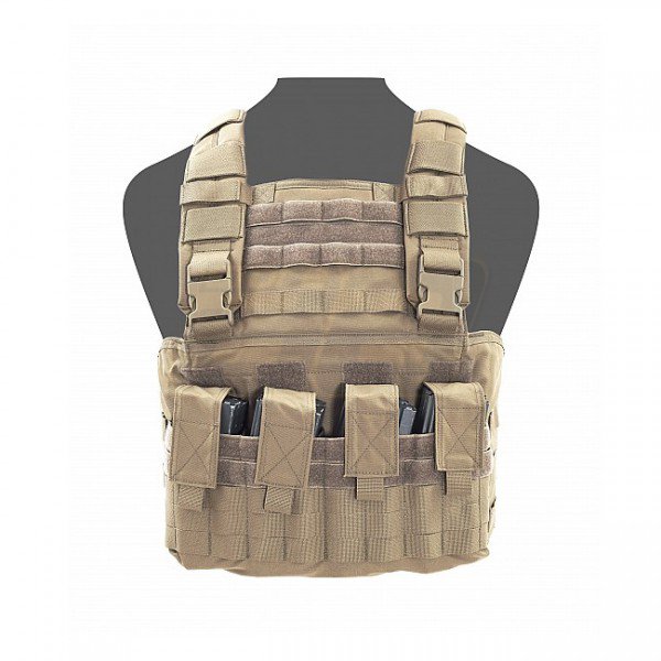 Warrior Gladiator Chest Rig - Coyote