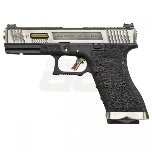 WE G17 T3 Gas Blow Back Pistol - Black