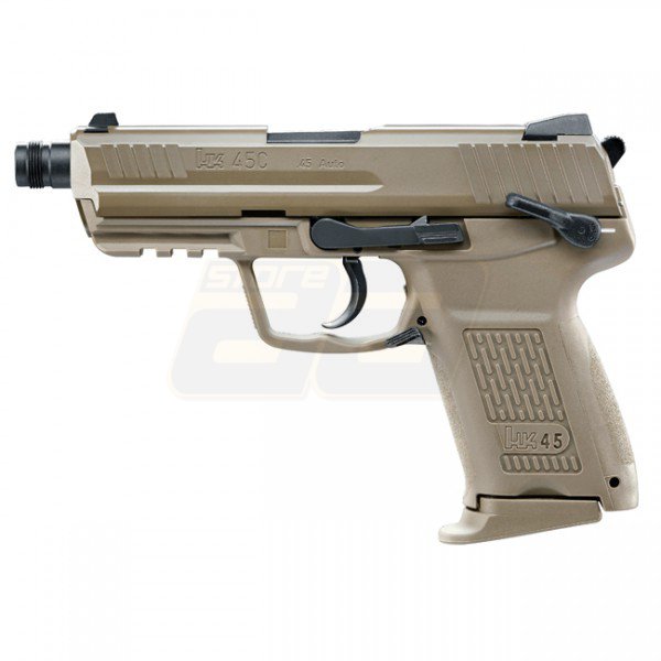 VFC Heckler & Koch HK45CT Gas Blow Back Pistol - Desert