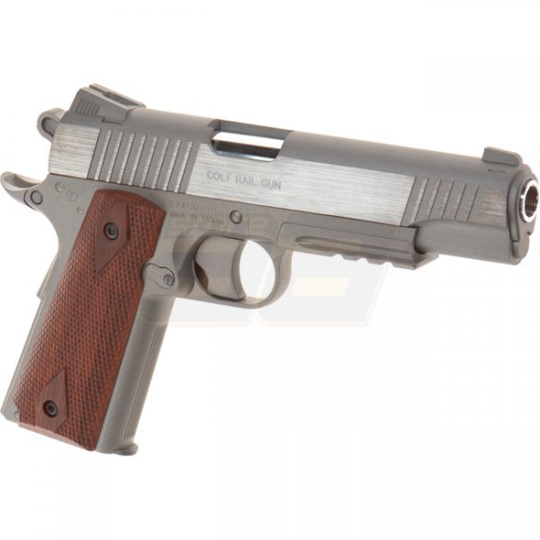 Colt M45A1 Co2 Non Blow Back Pistol - Stainless