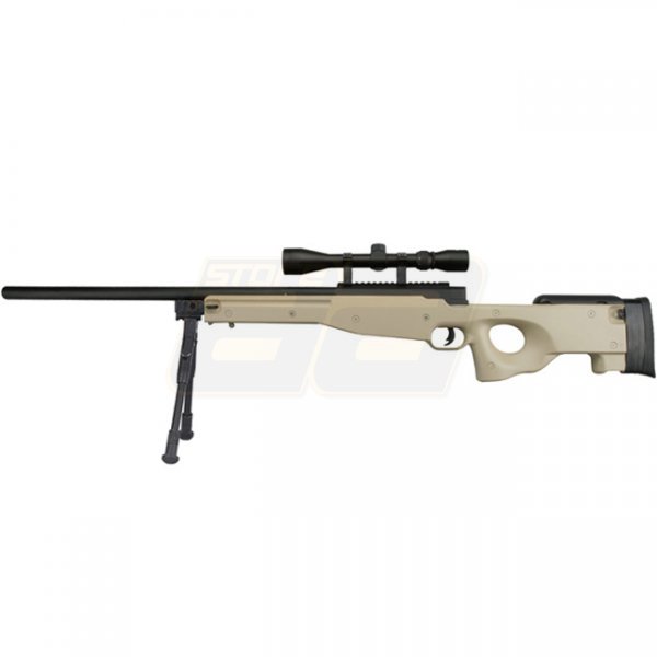 WELL L96 MB01 Spring Sniper Rifle Set - Tan