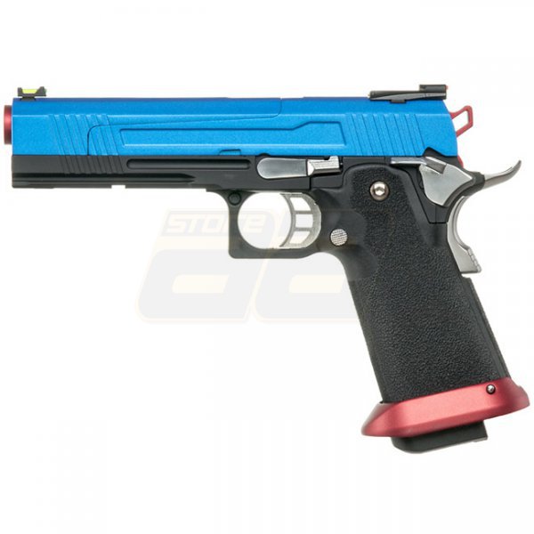 Armorer Works 5.1 Hi-Speed Gas Blow Back Pistol HX1005 - Blue