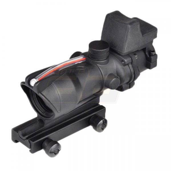 Aim-O ACOG 4x32C Illumination Fiber Optic Scope & RMR Red Dot Sight - Black