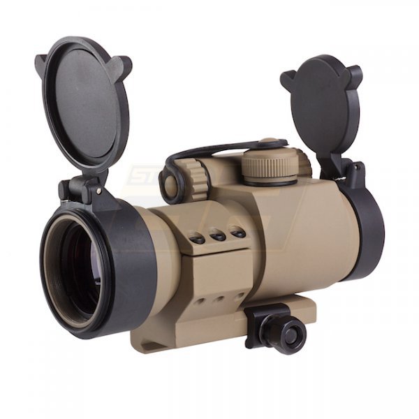 Aim-O M2 Red Dot Sight & L-Mount - Dark Earth