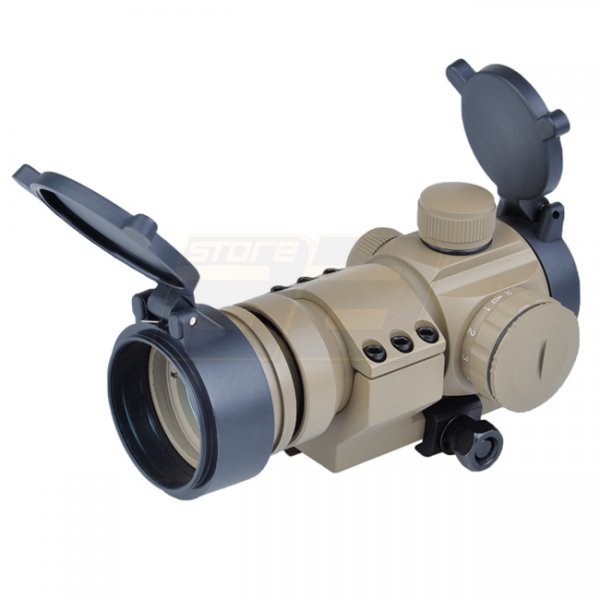 Aim-O M3 Red Dot Sight & L-Mount - Dark Earth