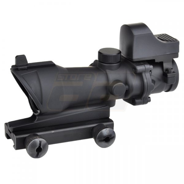 Aim-O ACOG 4x32 Scope & Mini Red Dot - Black