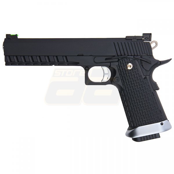 KJ Works KP-06 Hi-Capa Co2 Blow Back Pistol - Black